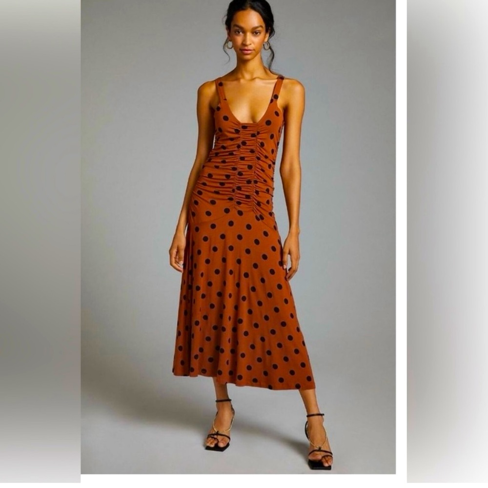 Sale ❤️New with tags Anthropologie polka dot dress